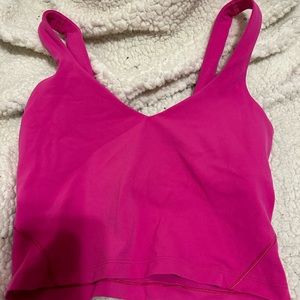 Sonic pink lululemon align top